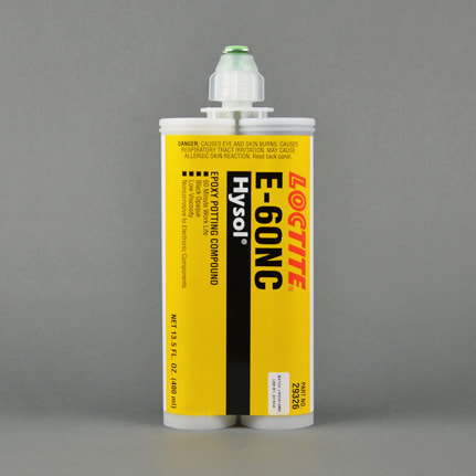 漢高樂泰 Hysol E-60NC環氧灌封膠 黑色 400毫升 卡筒包裝