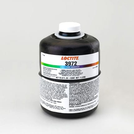 漢高樂泰 3972光固化醫療器械粘合劑 透明 1升 瓶裝